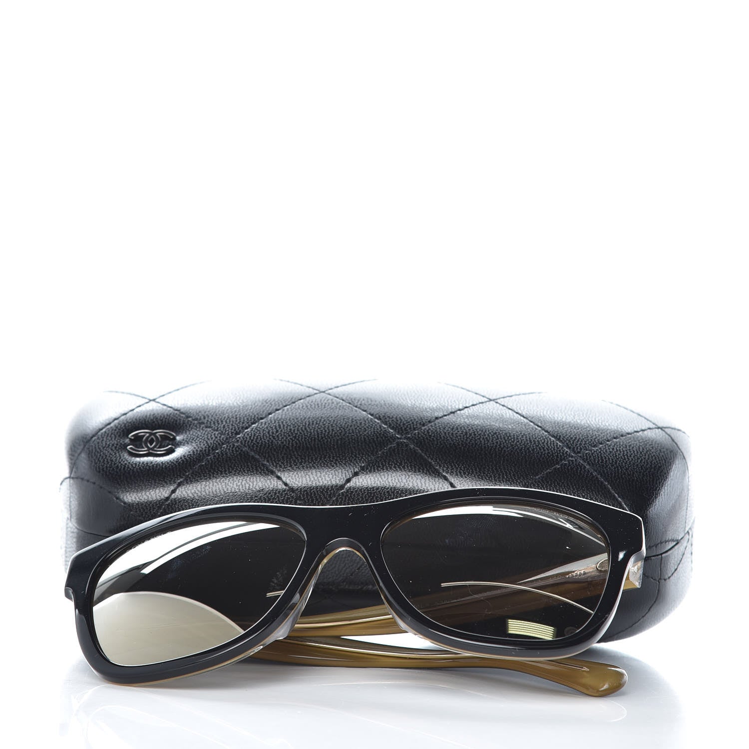 Chanel Acetate Square Sunglasses 5380-A Black 8 of 8