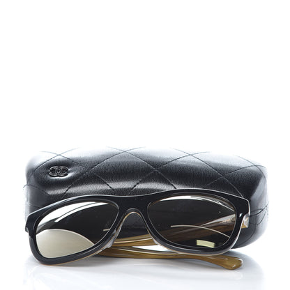 Chanel Acetate Square Sunglasses 5380-A Black 8 of 8