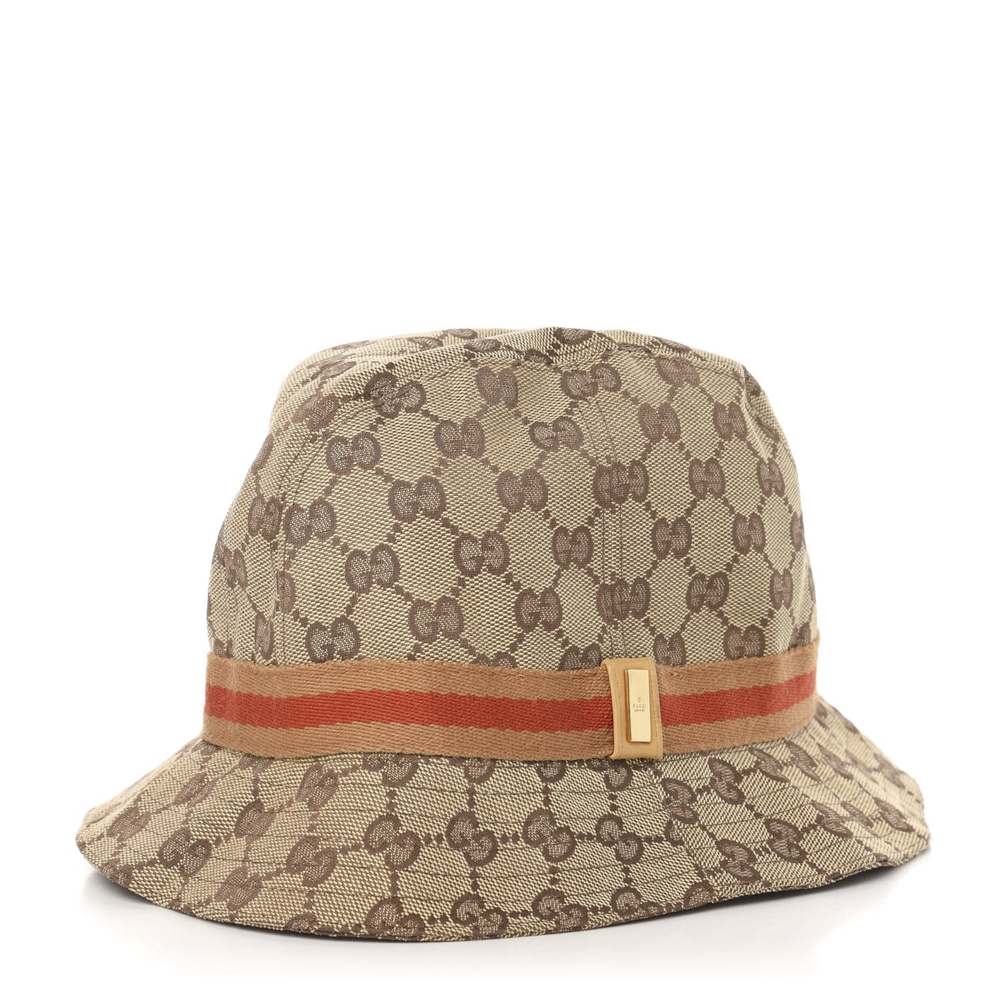 Monogram Web Bucket Hat M Brown