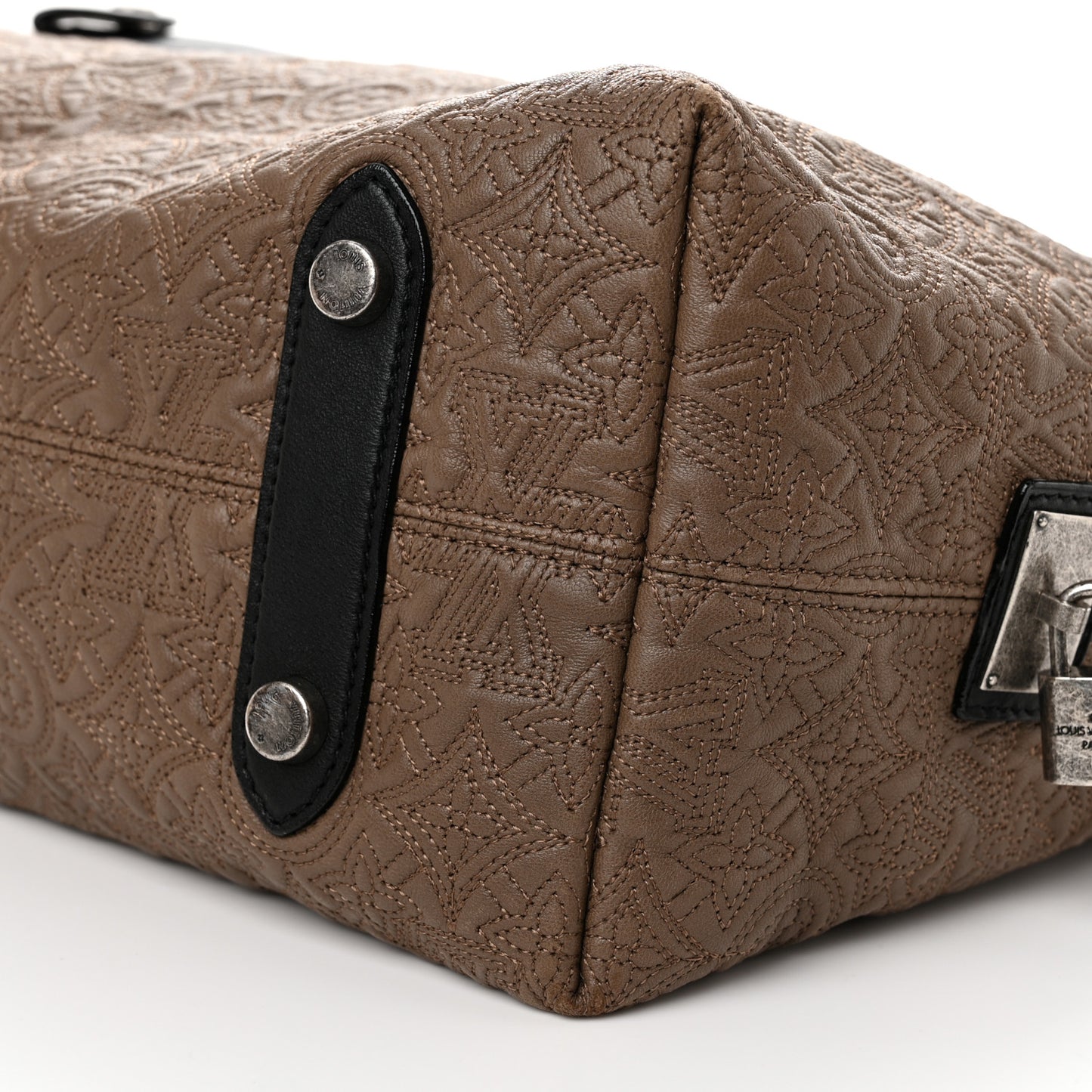 Monogram Lambskin Antheia Hobo GM Fumee
