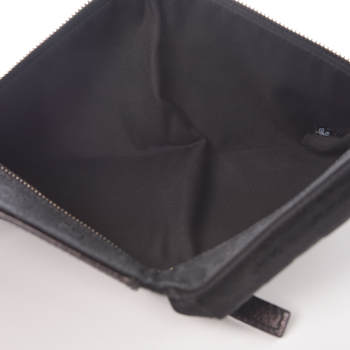 GG Monogram Double Pocket Belt Bag Black