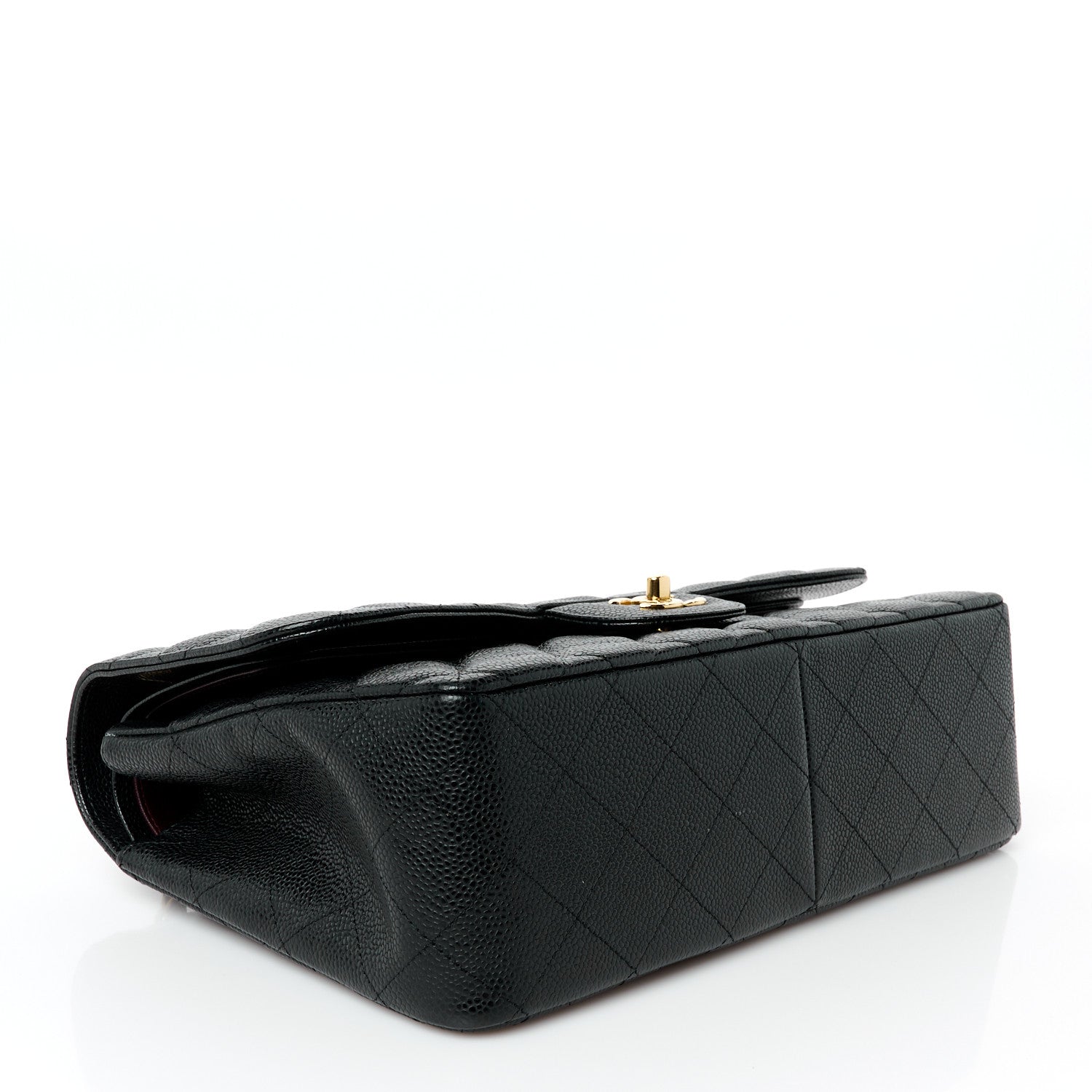 Chanel Caviar Quilted Jumbo Double Flap Black 2 of 6