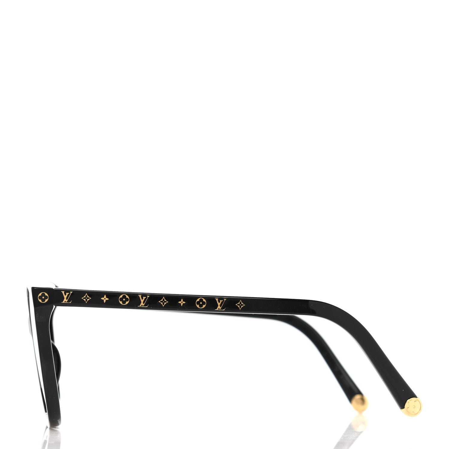 Louis Vuitton Acetate My Monogram Light Cat Eye Sunglasses Z1657W Black 3 of 7