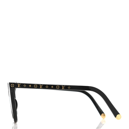 Louis Vuitton Acetate My Monogram Light Cat Eye Sunglasses Z1657W Black 3 of 7