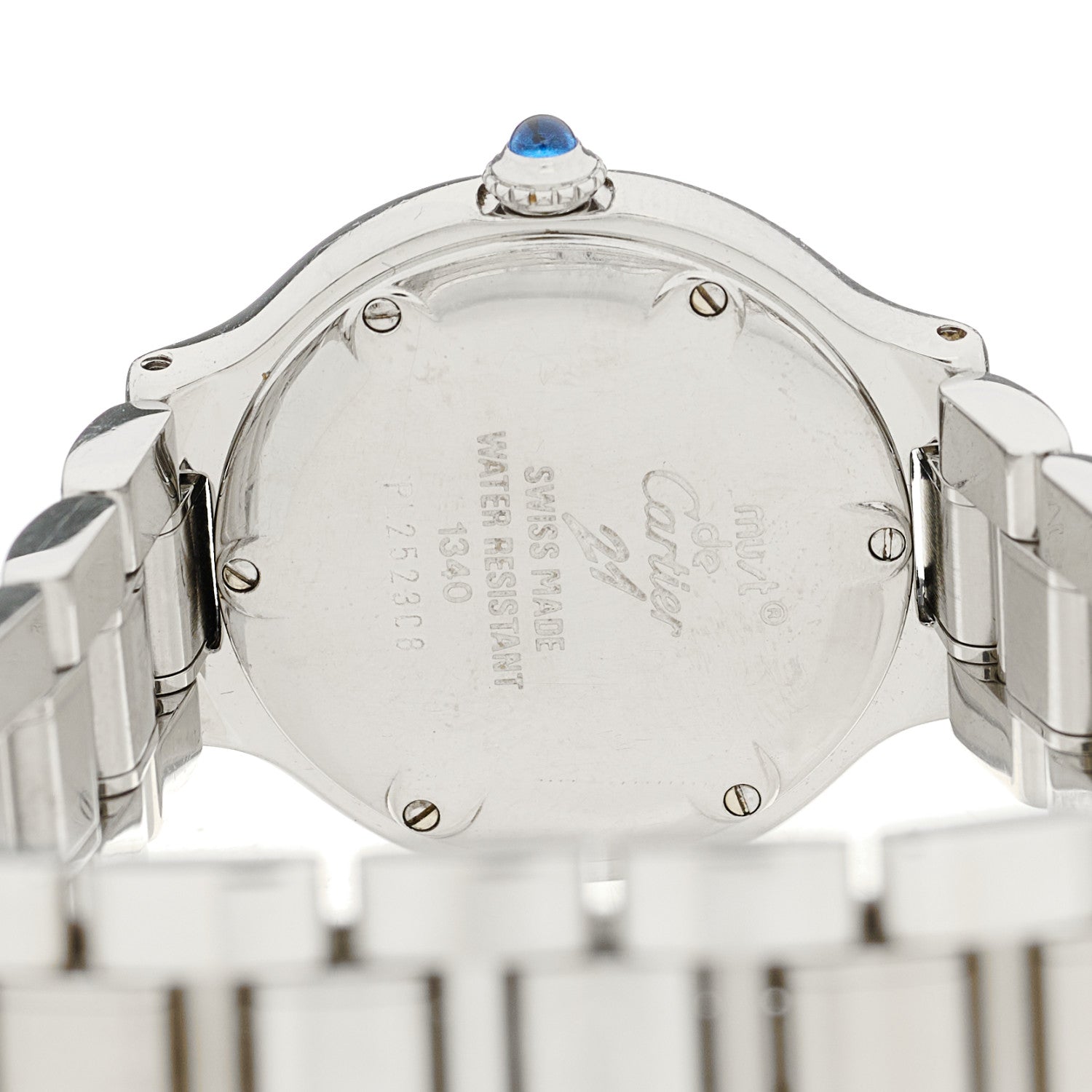 Cartier Stainless Steel 28mm Must De 21 Quartz Watch 4 of 4
