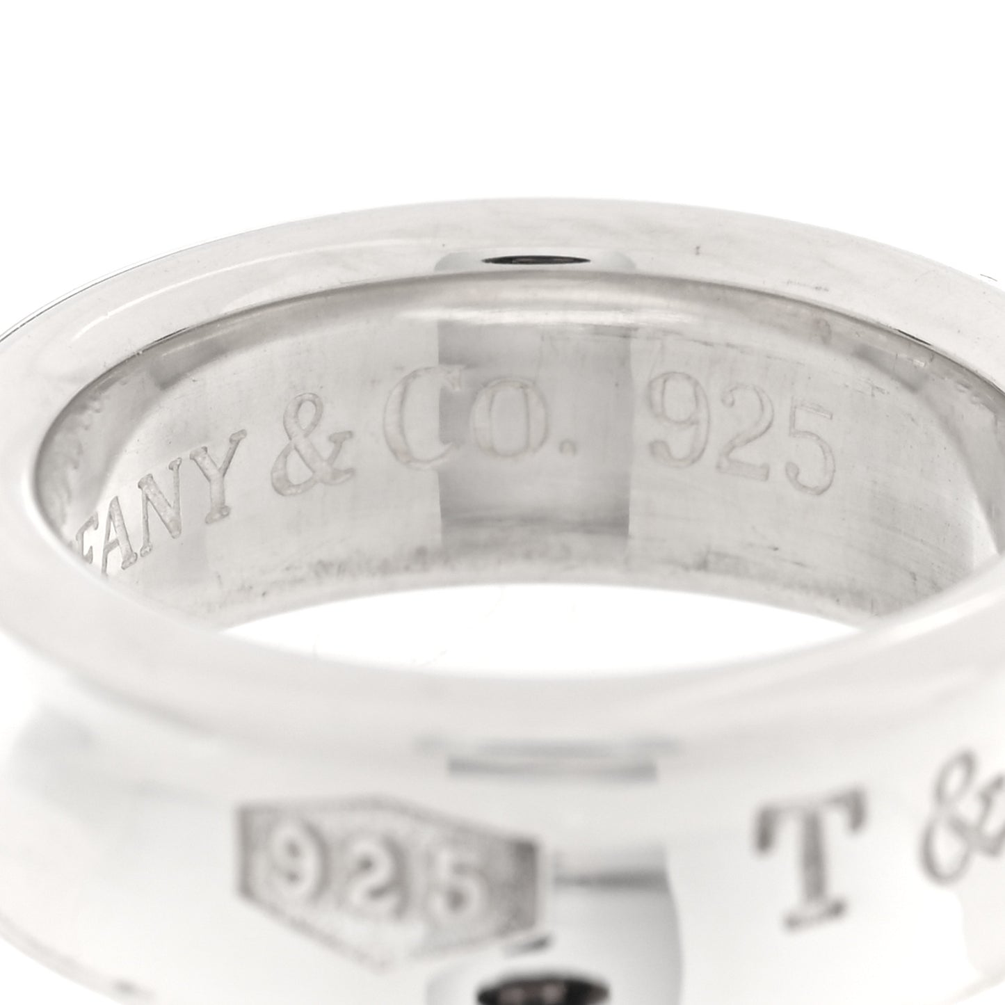 Sterling Silver 1837 Band Ring 49 5