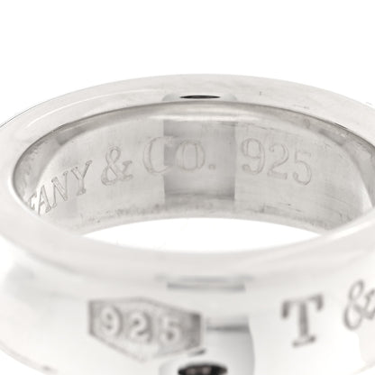 Tiffany Sterling Silver 1837 Band Ring 49 5 5 of 5