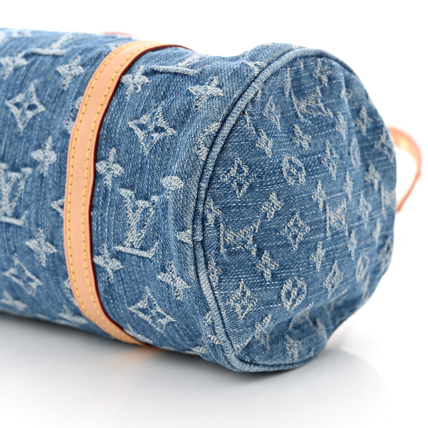 Louis Vuitton Monogram Denim Papillon Denim Blue 9 of 9