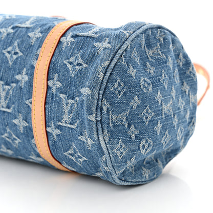 Louis Vuitton Monogram Denim Papillon Denim Blue 9 of 9