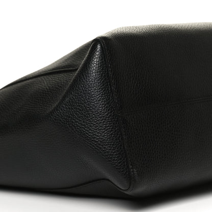 Gucci Pebbled Calfskin Medium Swing Tote Black 10 of 11