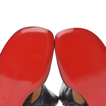 Christian Louboutin Calfskin From Sand Flat Sandals 38 Black 9 of 10