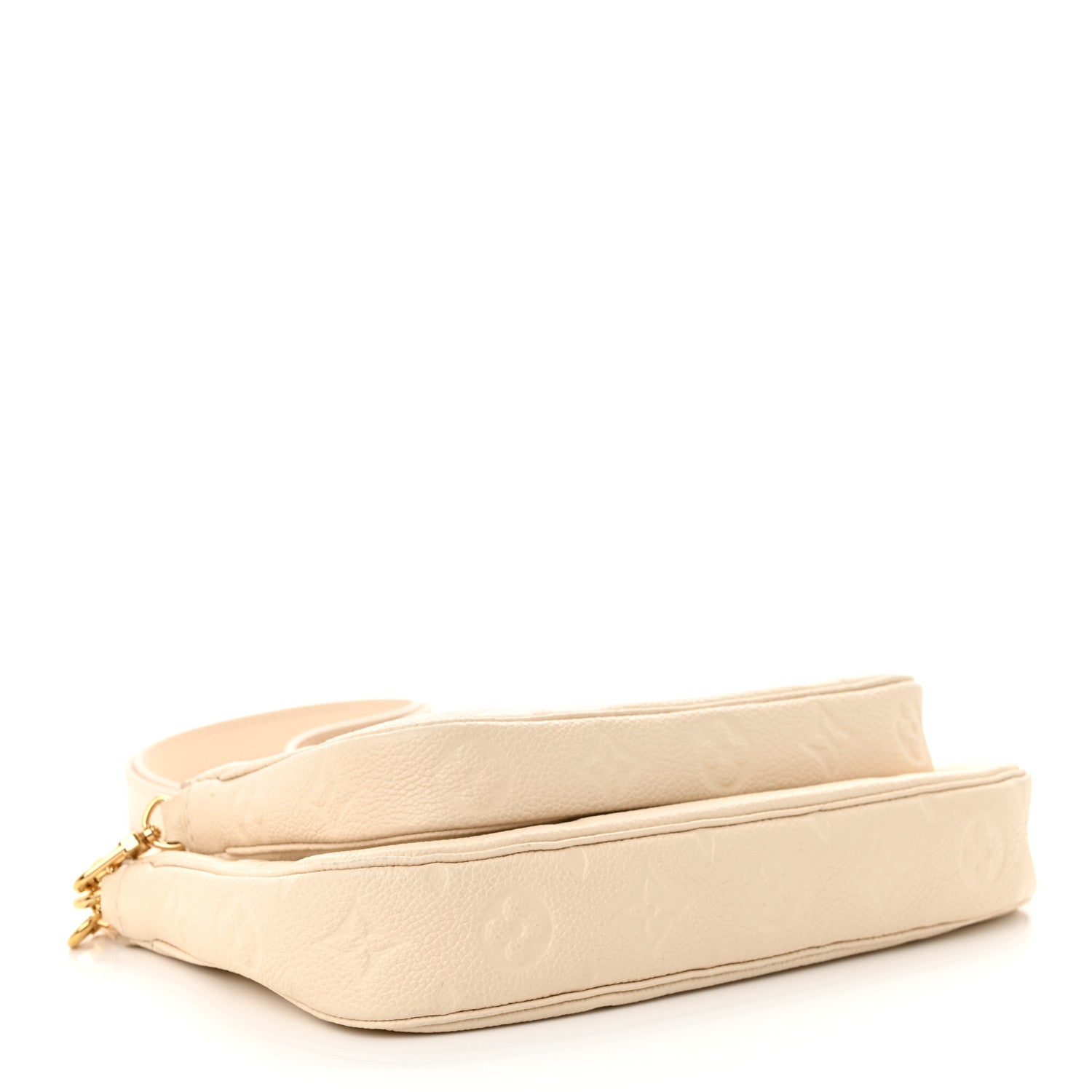 Louis Vuitton Empreinte Monogram Giant Multi Pochette Accessories Cream 4 of 12