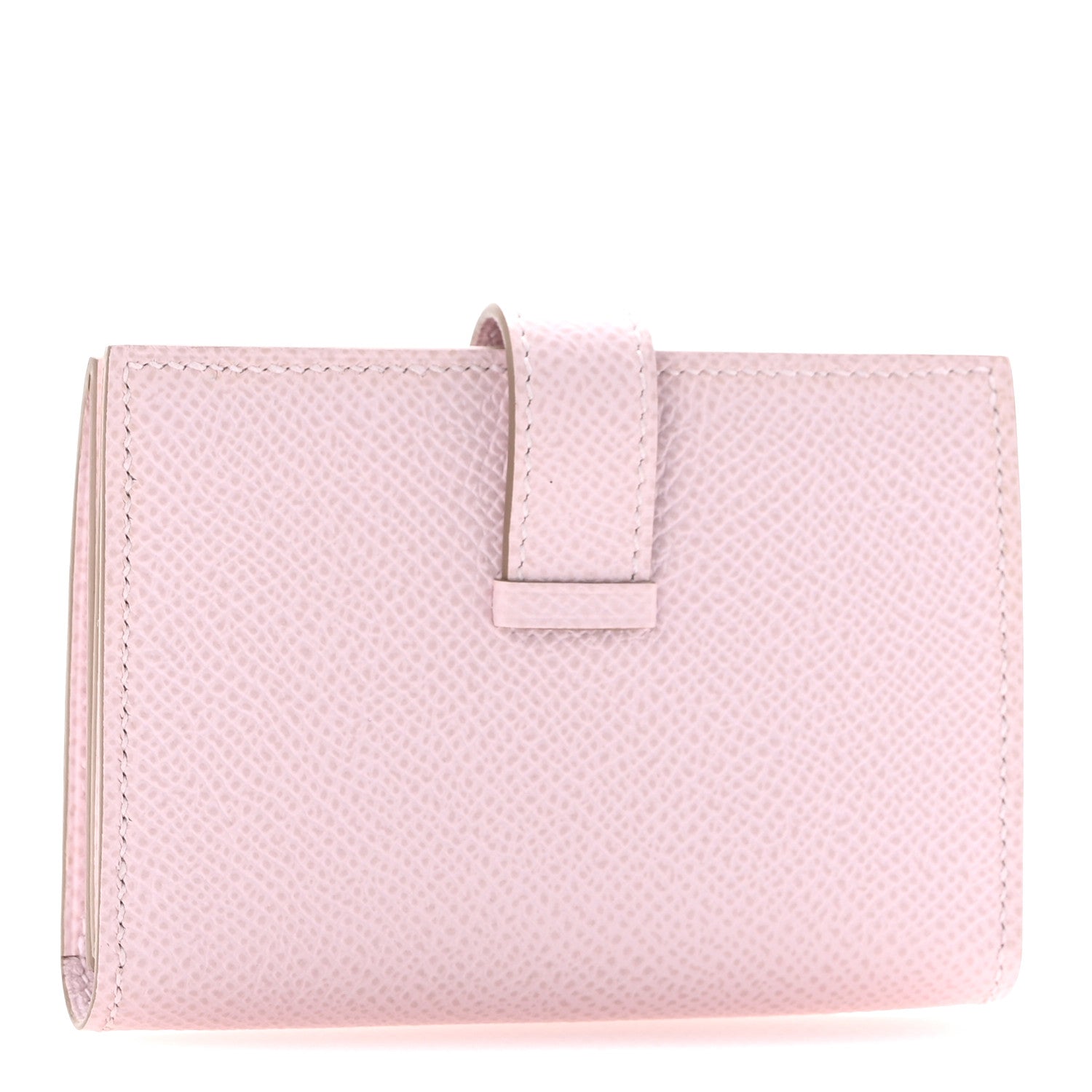 Hermes Epsom Bearn Card Holder Wallet Mauve Pale 3 of 10