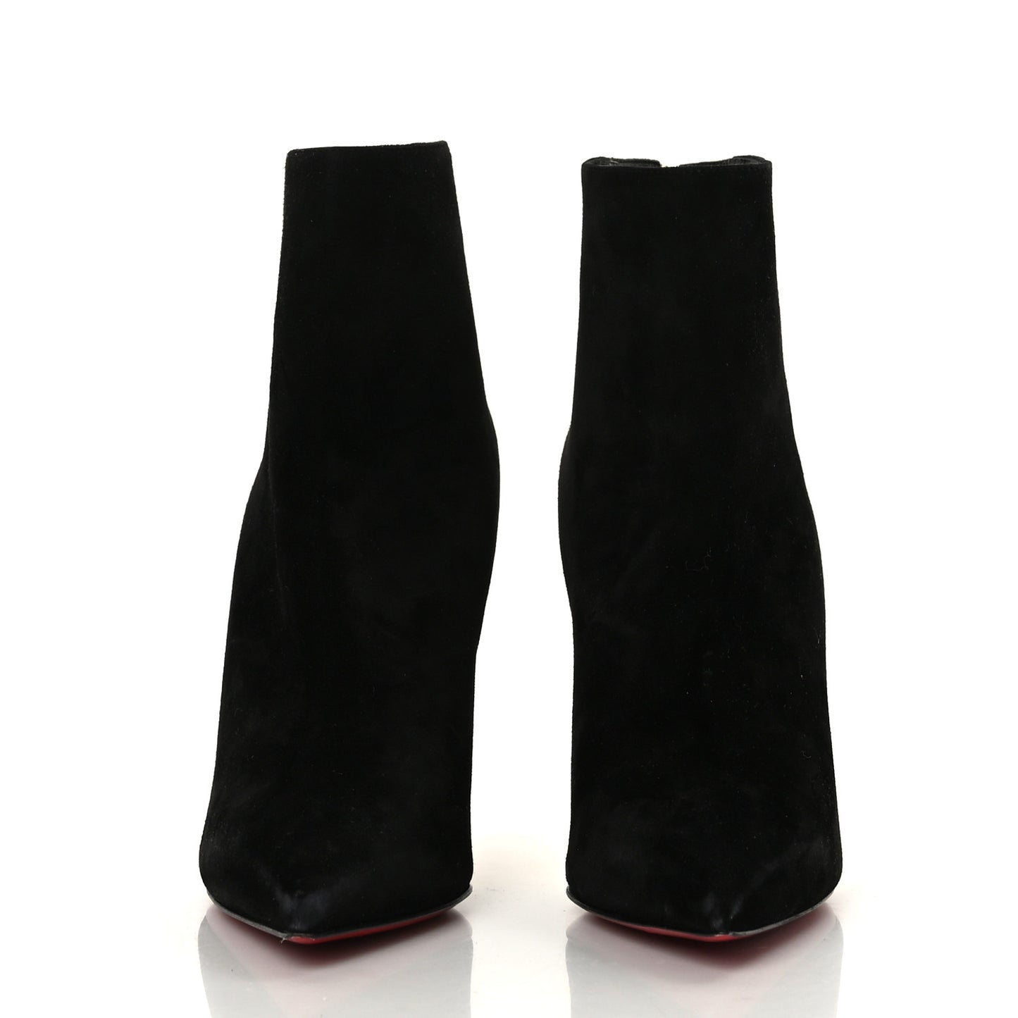 Veau Velours Specchio 100 Delicotte Booties 36 Black Gold
