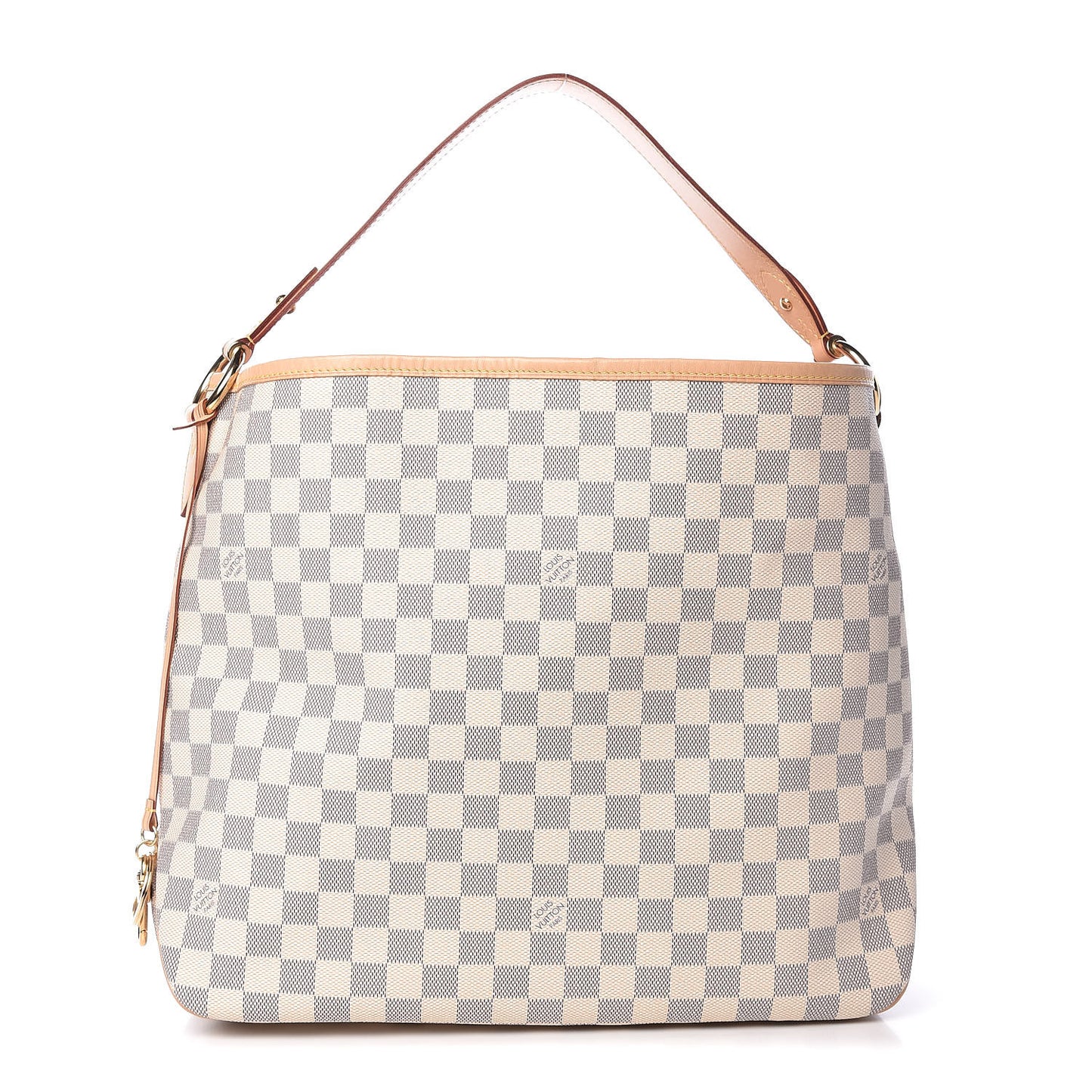 Damier Azur Delightful MM Rose Ballerine