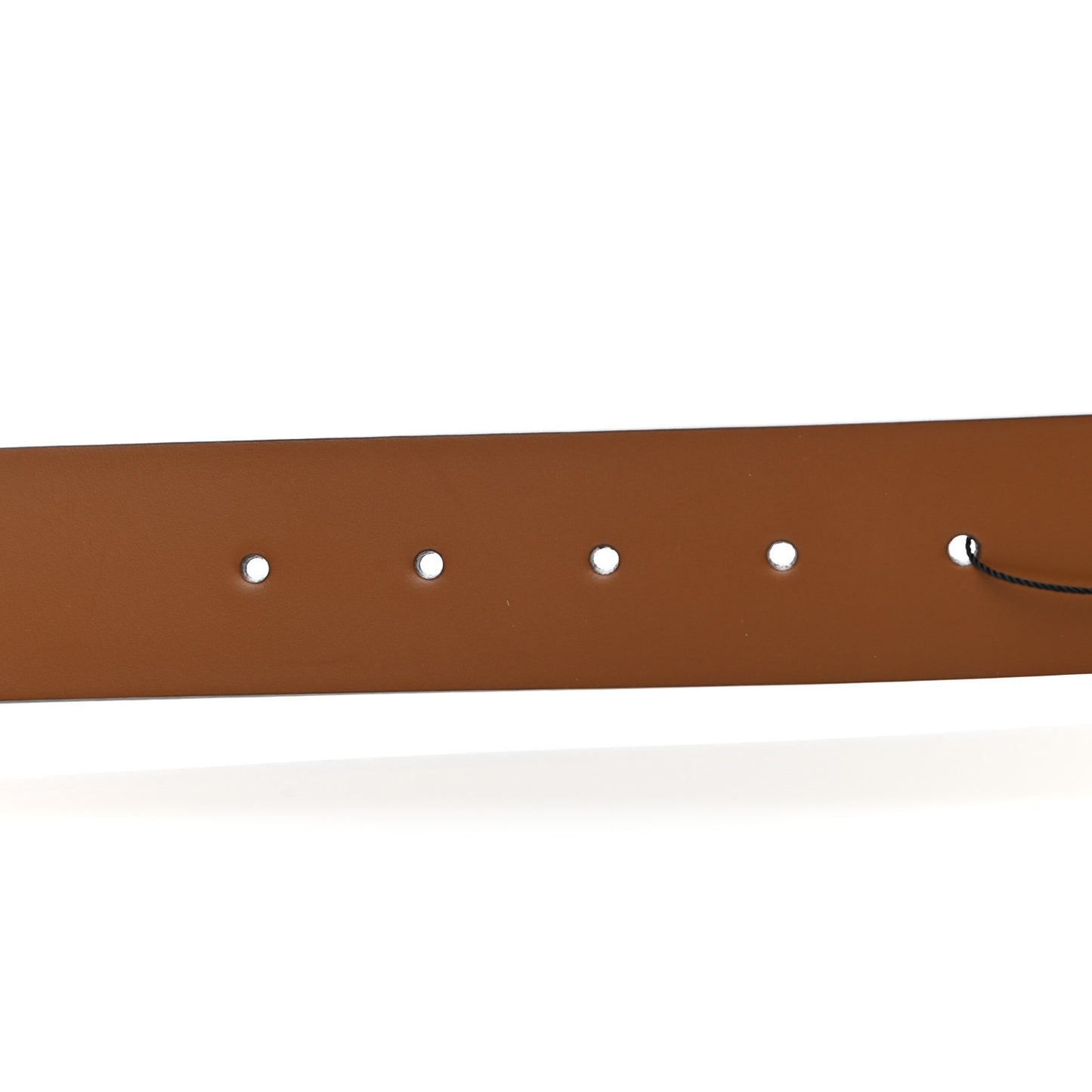 Selleria Calfskin Mens Interlocking G 37mm Belt 80 32 Cuir