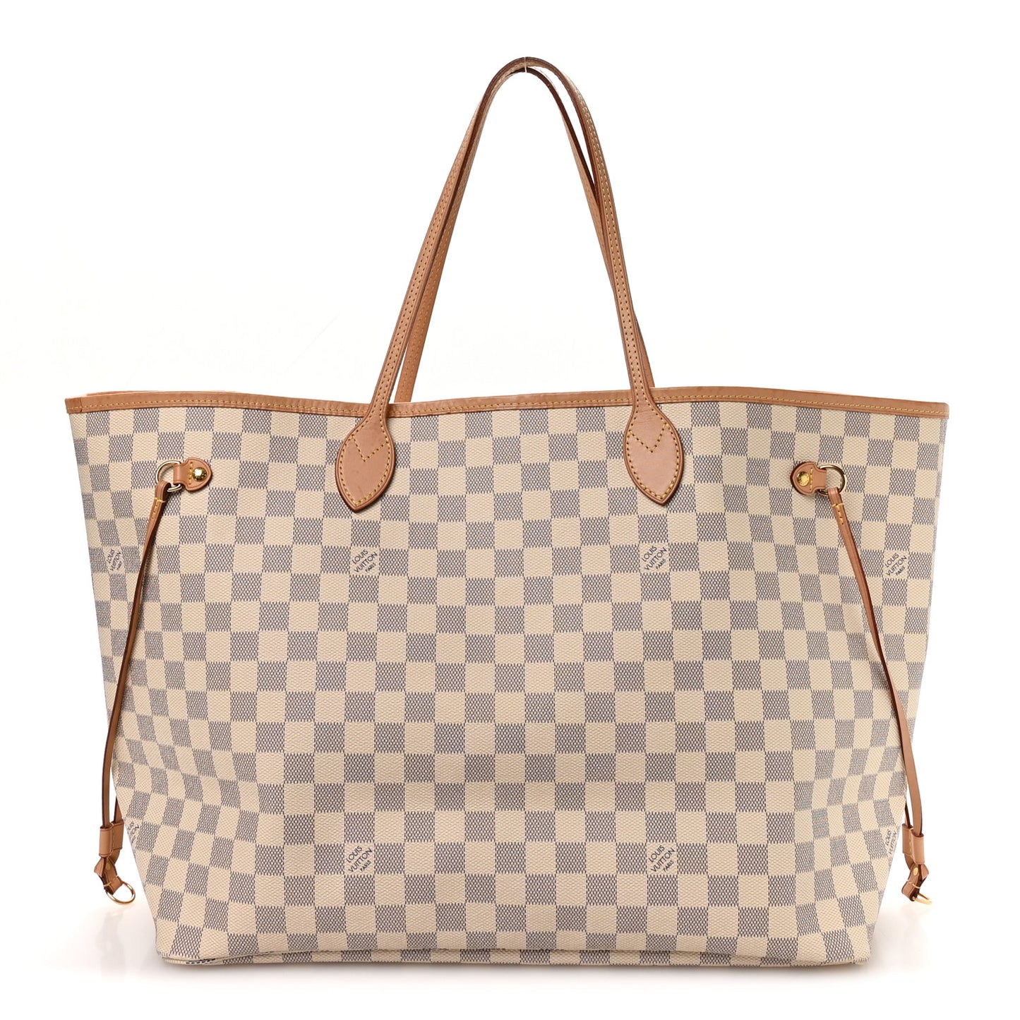 Damier Azur Neo Neverfull GM Rose Ballerine