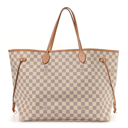 Louis Vuitton Damier Azur Neo Neverfull GM Rose Ballerine 2 of 19