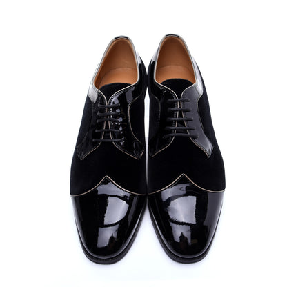 Gucci Velvet Mens Réveille L'Amour Loafers 8 Black 9 of 15