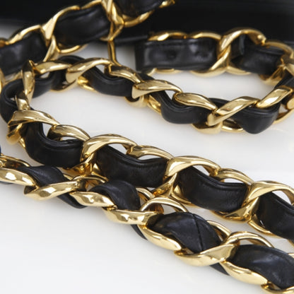 Chanel Lambskin Jumbo Shoulder Bag Black 5 of 10