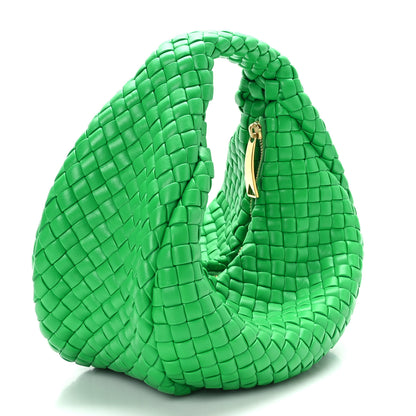 Bottega Veneta Rubber Intreccio Padded Mini Jodie Parakeet 3 of 9