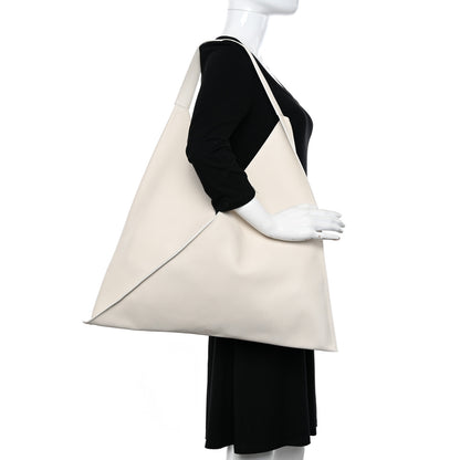 Khaite Pebbled Calfskin Sara Tote Off White 2 of 10