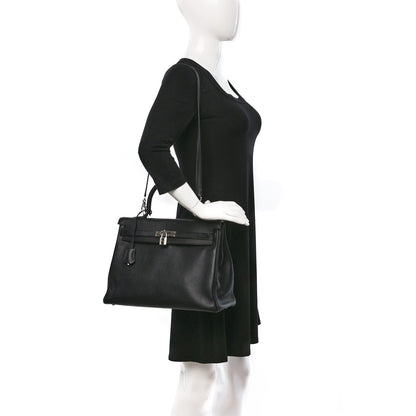 Hermes Togo Kelly Retourne 35 Black 2 of 14