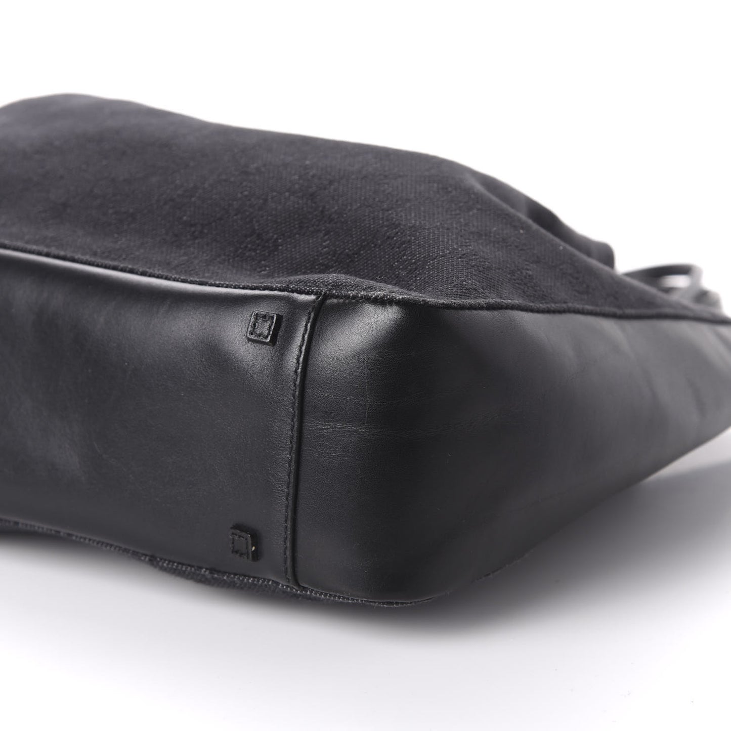 Denim Monogram Tote Black