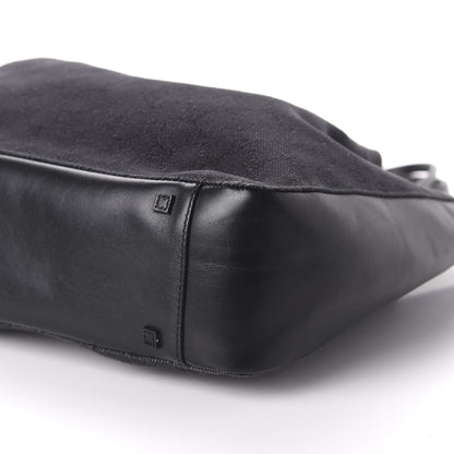 Gucci Denim Monogram Tote Black 7 of 8