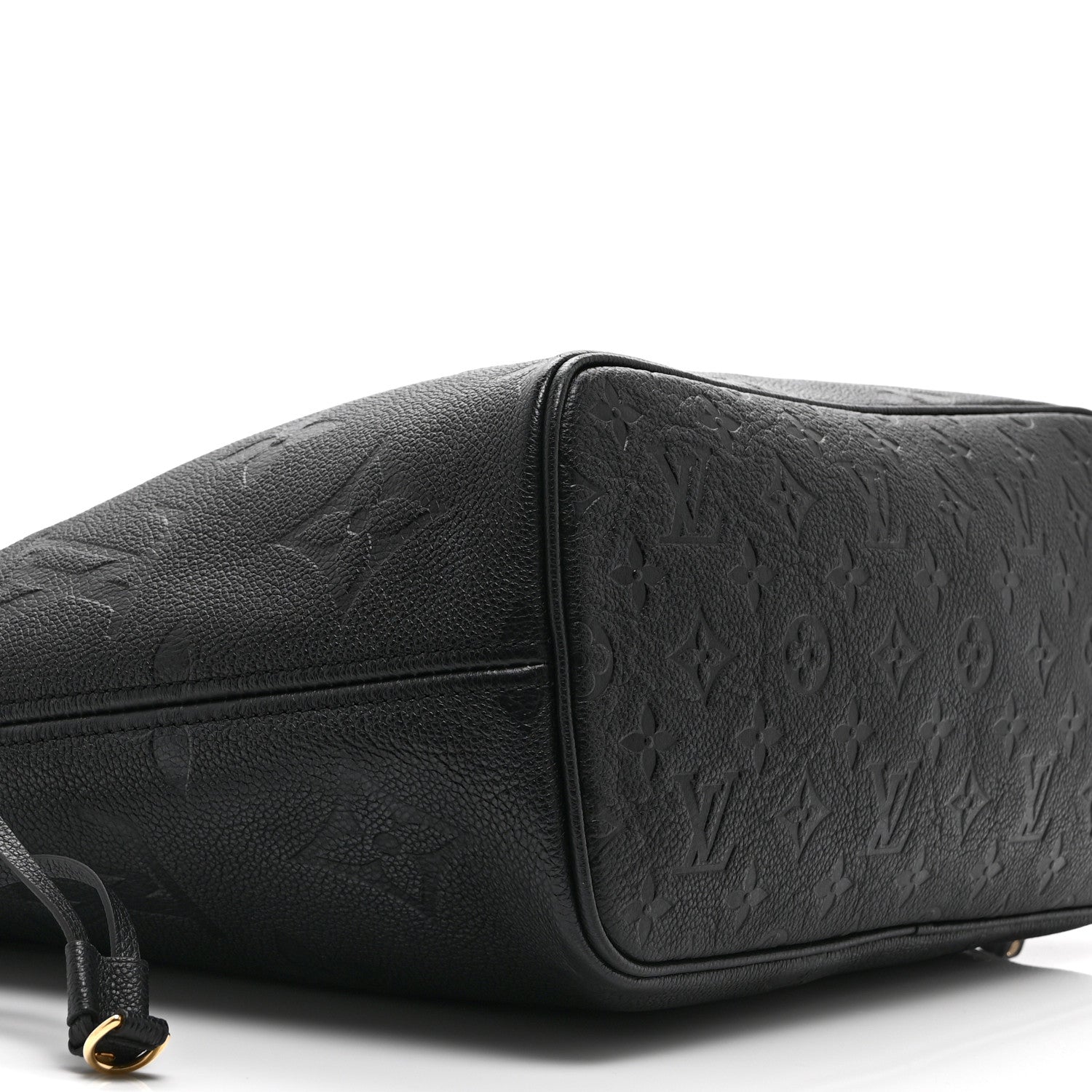 Louis Vuitton Empreinte Monogram Giant Neverfull MM Black 8 of 9