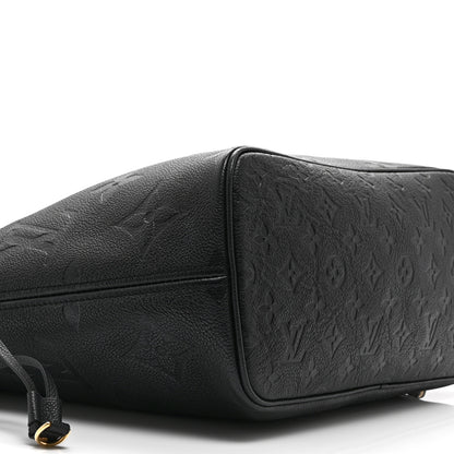 Louis Vuitton Empreinte Monogram Giant Neverfull MM Black 8 of 9