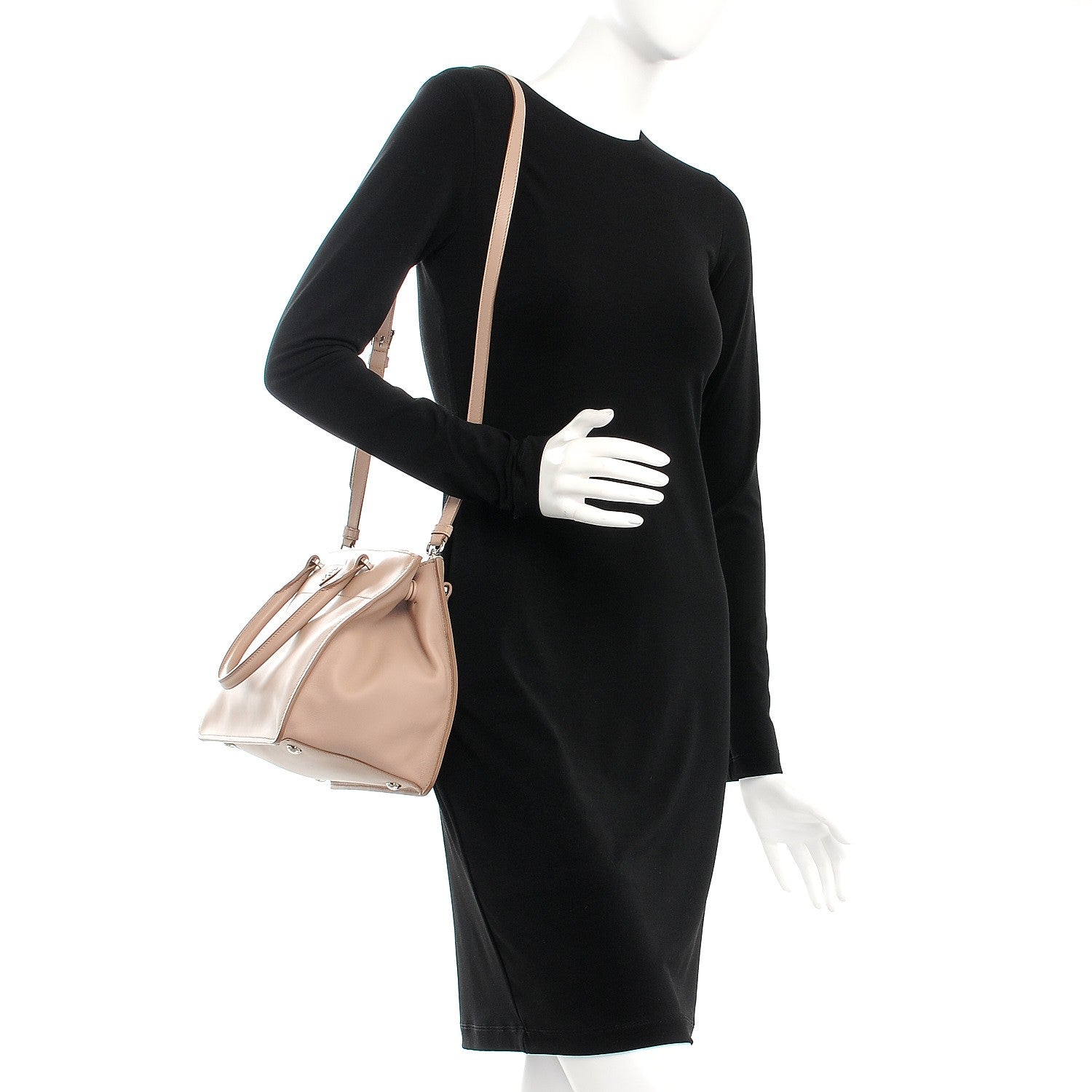 Prada City Calf Shopping Tote Cammeo 2 of 9