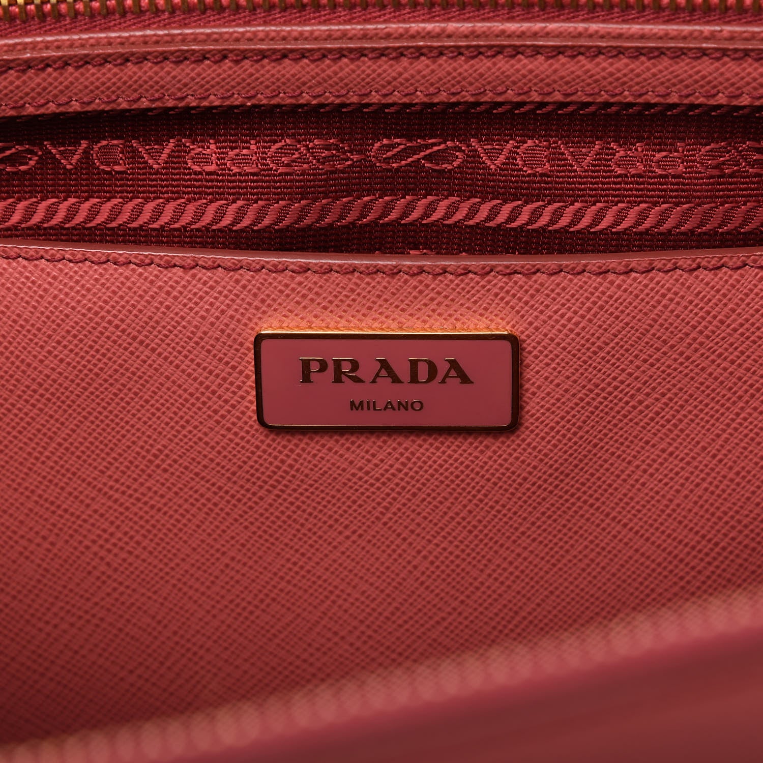 Prada Saffiano Lux Galleria Front Pocket Tote Tamaris 8 of 11