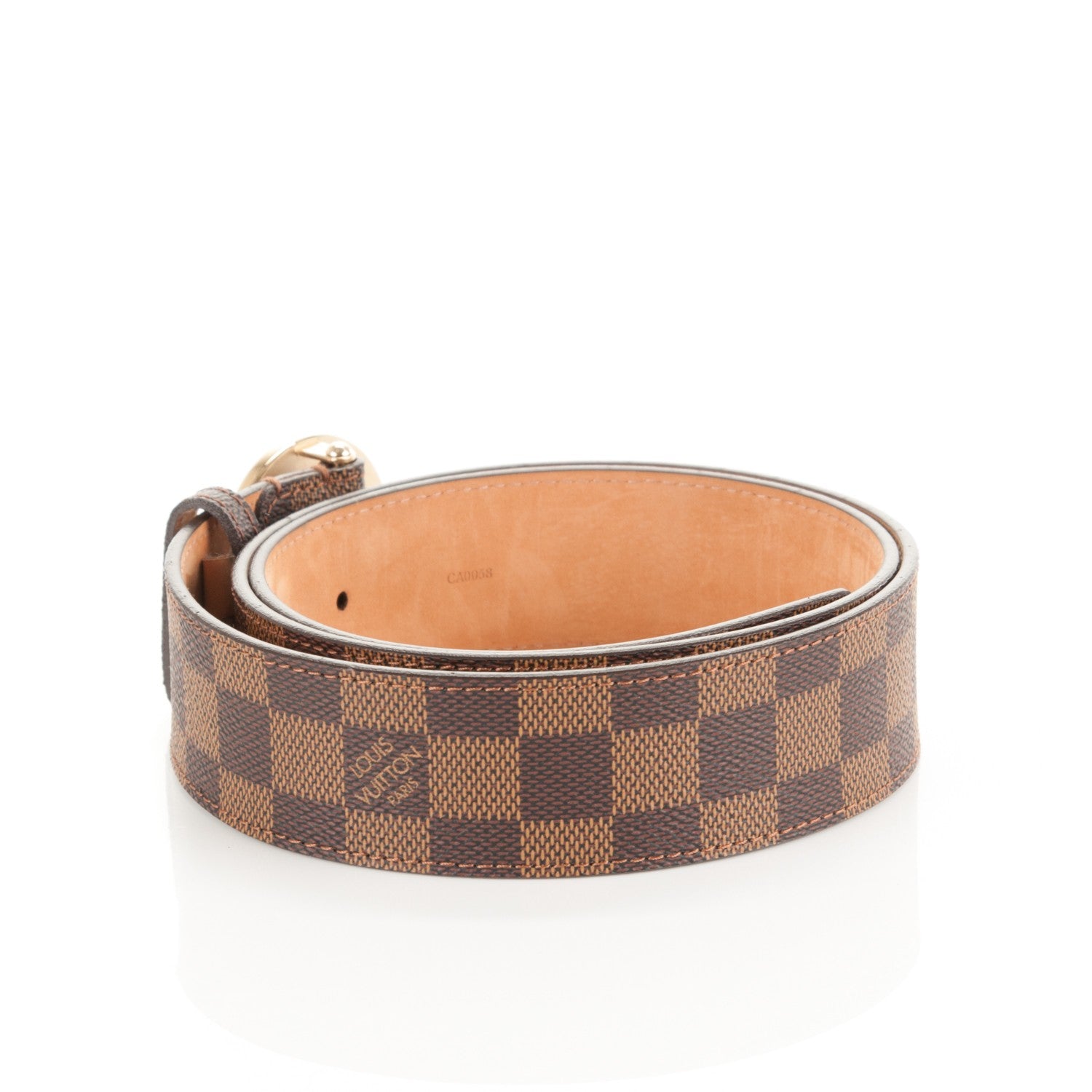 Louis Vuitton Damier Ebene Trunks and Bags Belt 90 36 3 of 7