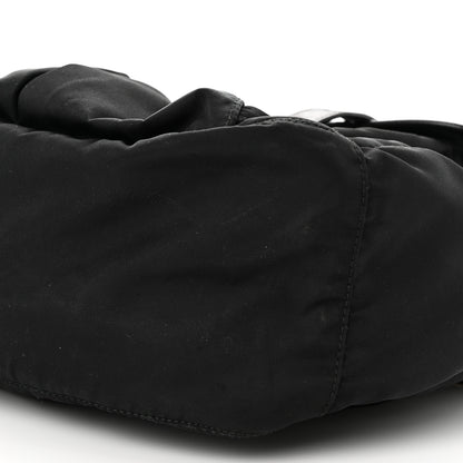 Prada Tessuto Nylon Saffiano Messenger Bag Black 8 of 20