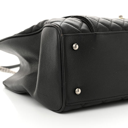 Chanel Caviar Quilted Large Casual Pocket Tote Black 9 of 12