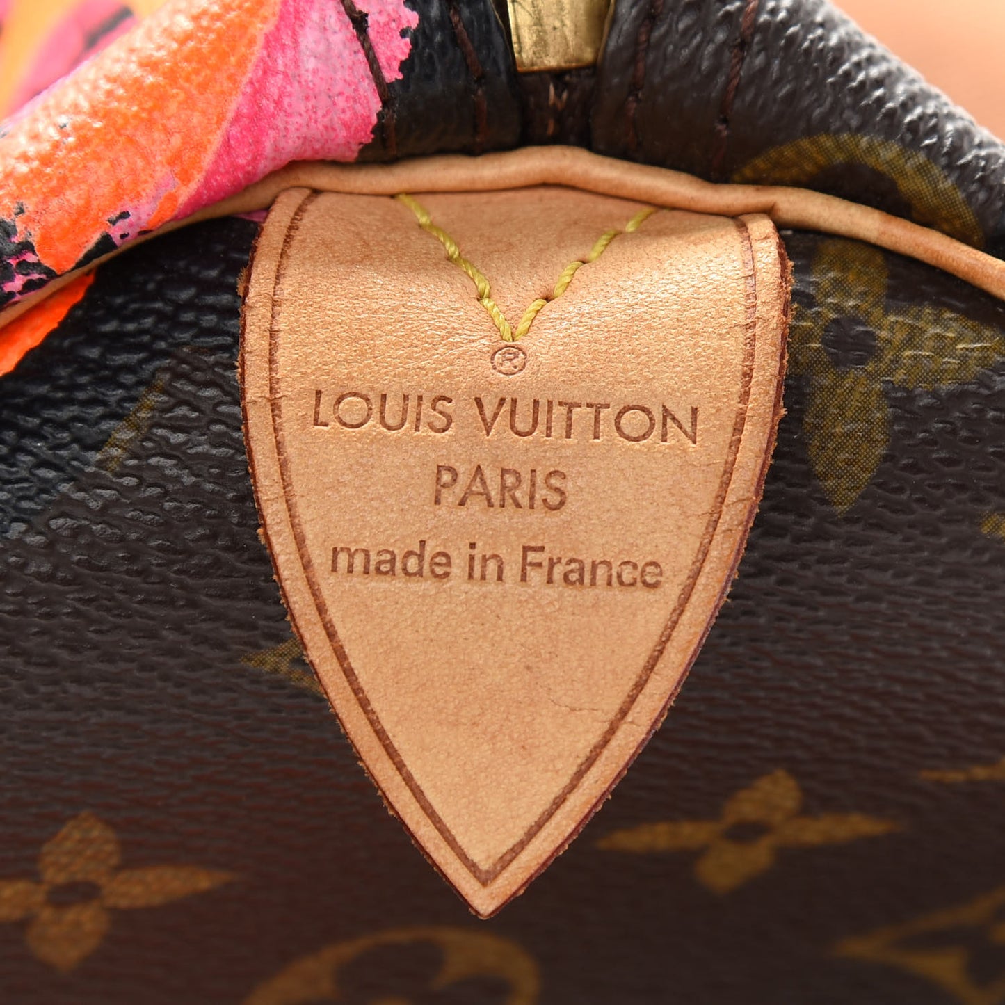 Monogram Roses Speedy 30
