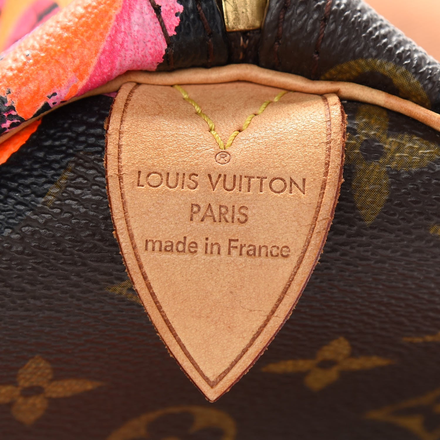 Louis Vuitton Monogram Roses Speedy 30 6 of 12