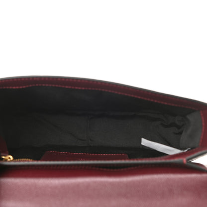 Marc Jacobs Textured Calfskin The J Link Shoulder Bag Burgundy 5 of 11