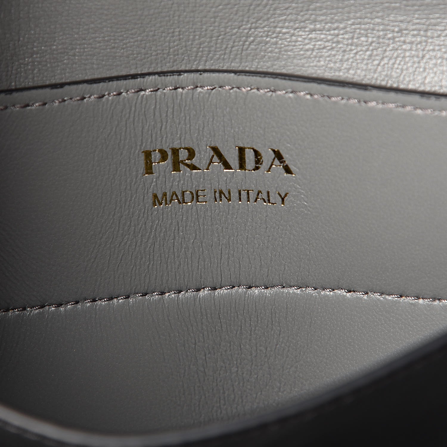 Prada Saffiano Cuir Small Bi-Color Double Bag Granato Marmo 6 of 9