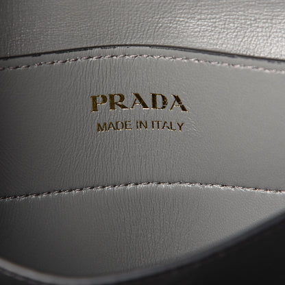 Prada Saffiano Cuir Small Bi-Color Double Bag Granato Marmo 6 of 9