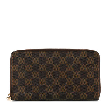 Louis Vuitton Damier Ebene Zippy Organizer Wallet 1 of 11