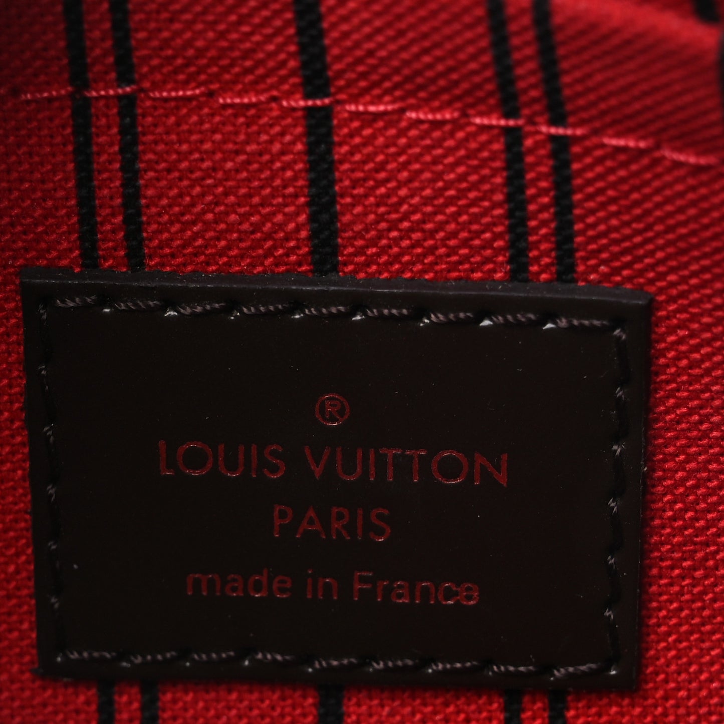 Damier Ebene Neverfull PM Pochette