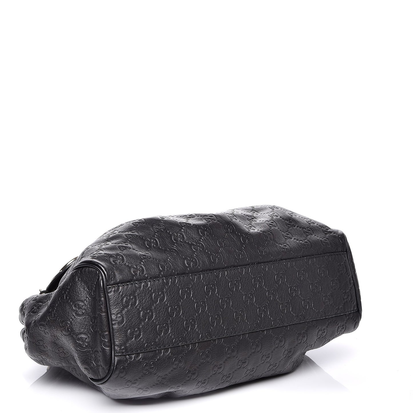 Guccissima Medium Sukey Tote Black