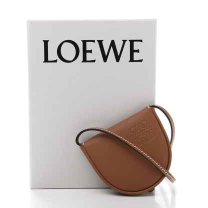 Loewe Soft Calfskin Mini Heel Pouch Tan 10 of 10