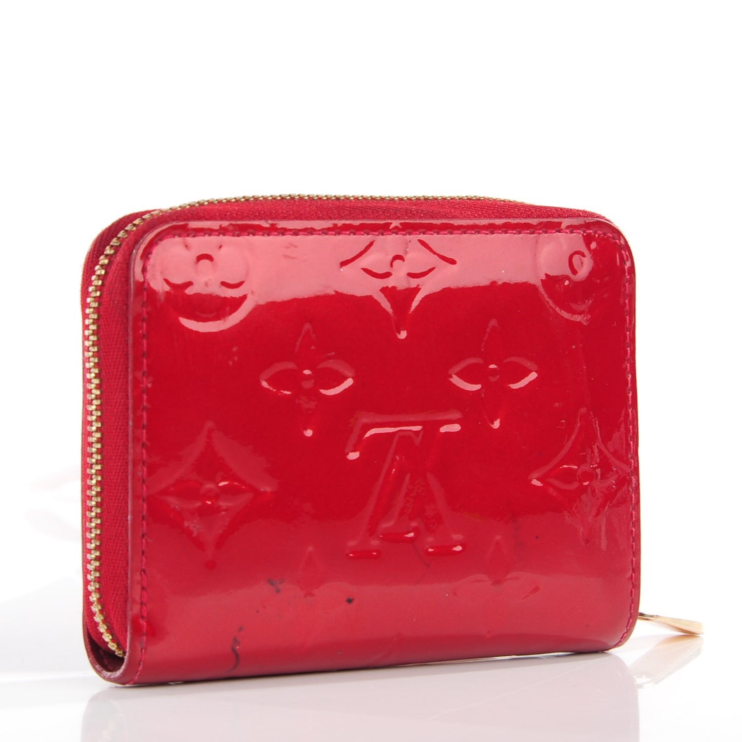 Vernis Zippy Coin Purse Wallet Pomme D'Amour