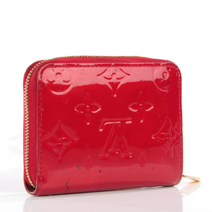 Louis Vuitton Vernis Zippy Coin Purse Wallet Pomme D'Amour 3 of 7