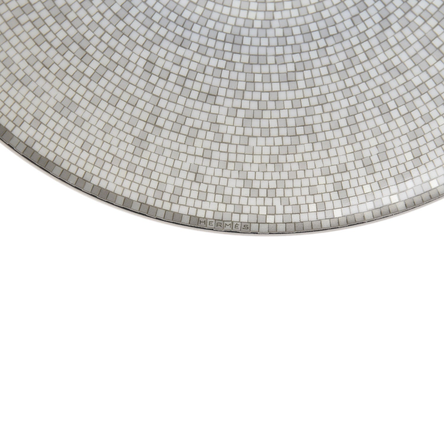 Hermes Porcelain Mosaique Au 24 Bread And Butter Plate Set of 2 5 of 6