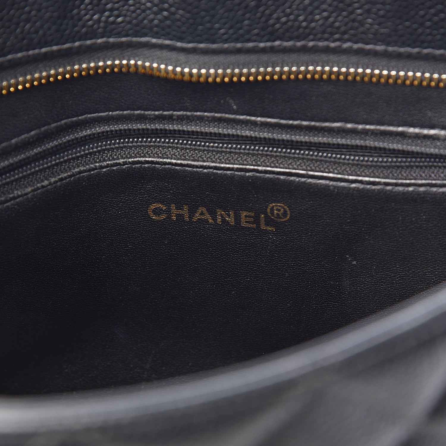 Chanel Caviar Quilted Medallion Tote Black 6 of 13
