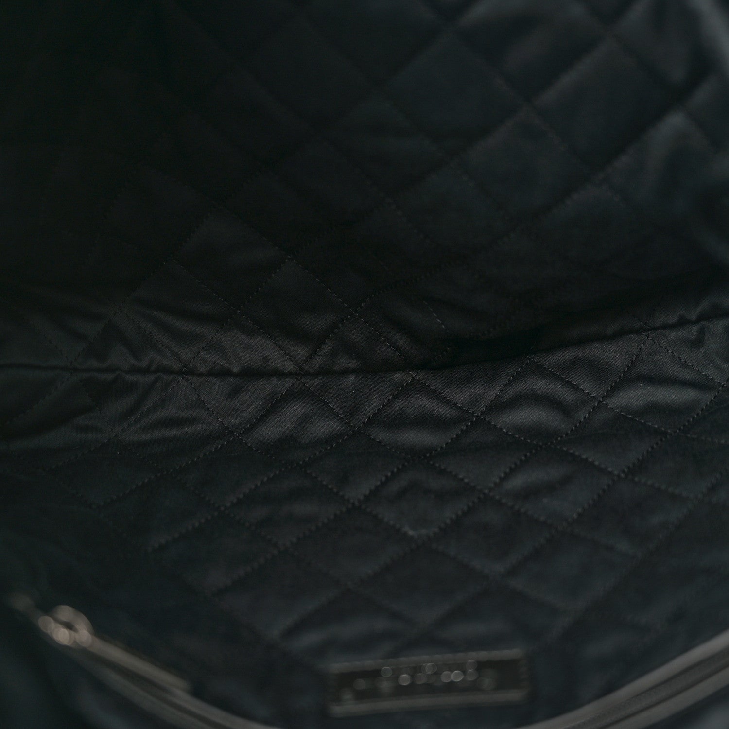 Chanel Shiny Calfskin Quilted Small Chanel 22 Black 6 of 11
